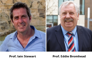 Keynote Speakers: Professors Iain Stewart and Eddie Bromhead