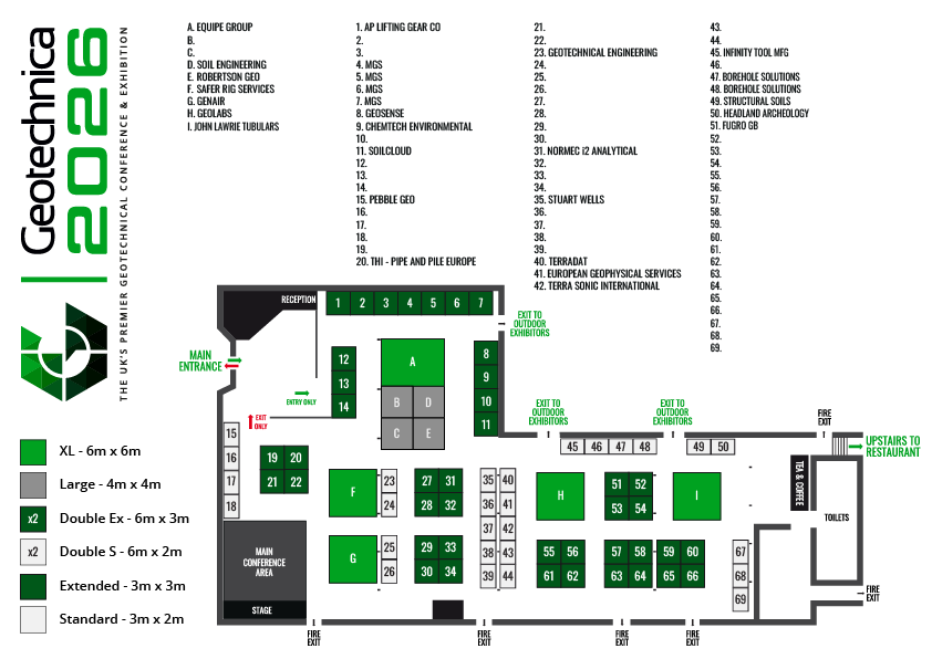 Geotechnica | Event Layout