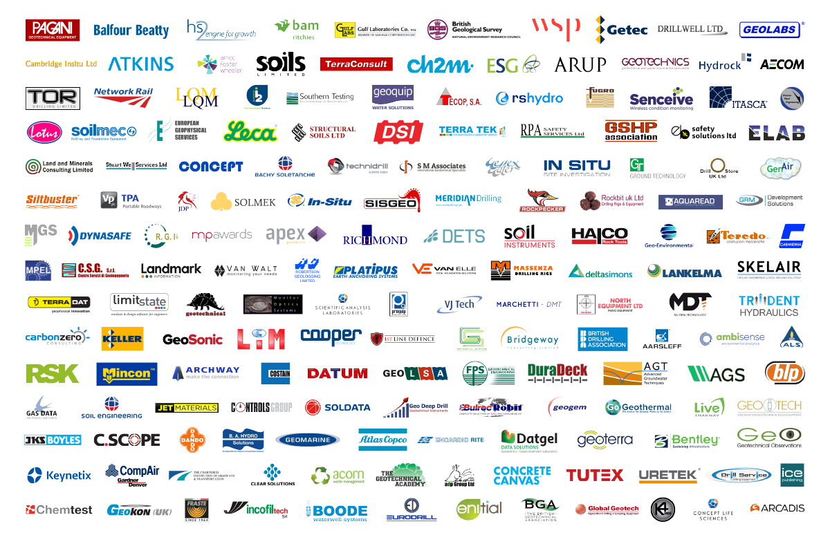 Geotechnica's historial attendees